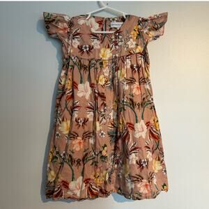 Christina Rohde Mauve Floral Dress – Girls Size 5